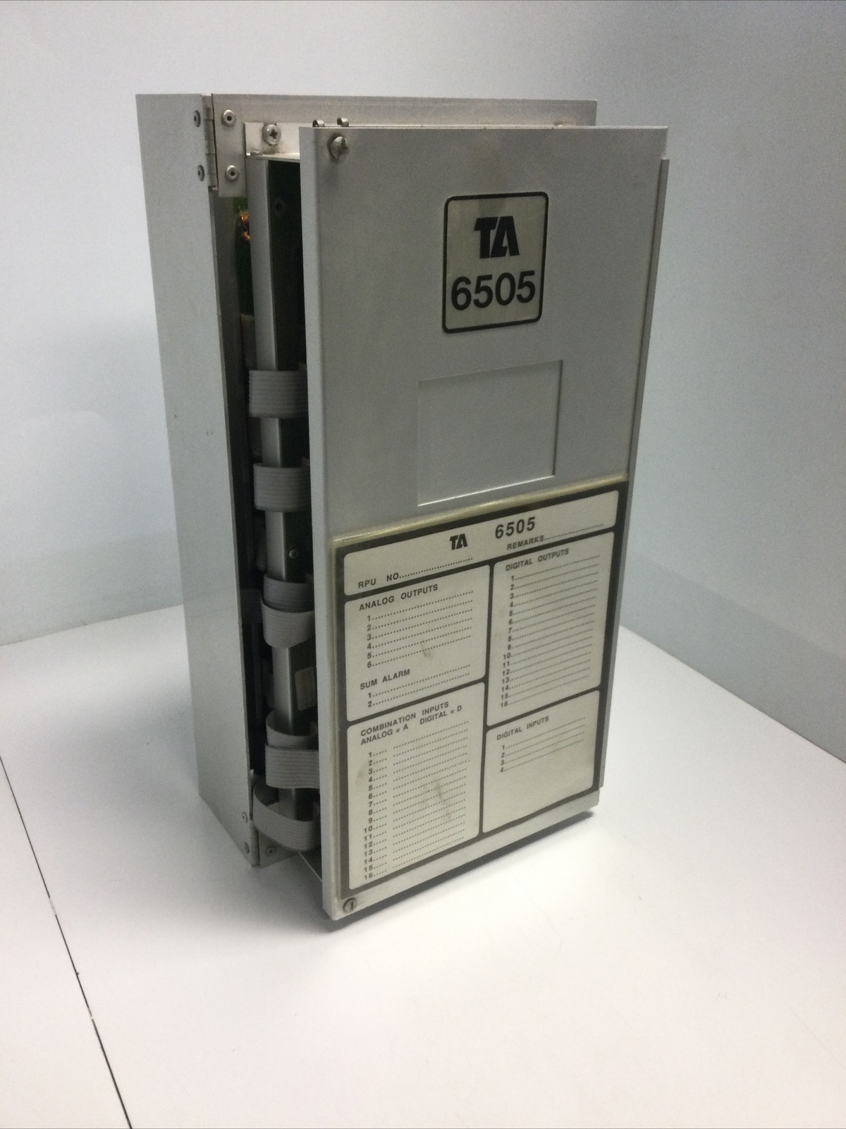 PRE-OWNED, TOUR & ANDERSSON, TA 6505, ENCASED CONTROLLER. (9L-1,2/8J-1-4)
