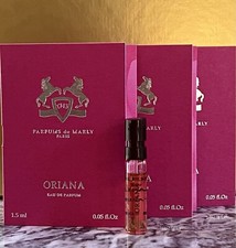 Set of 3 ORIANA Parfums De Marly .05oz/1.5ml EDP Official Spray Sample 14.31 ea