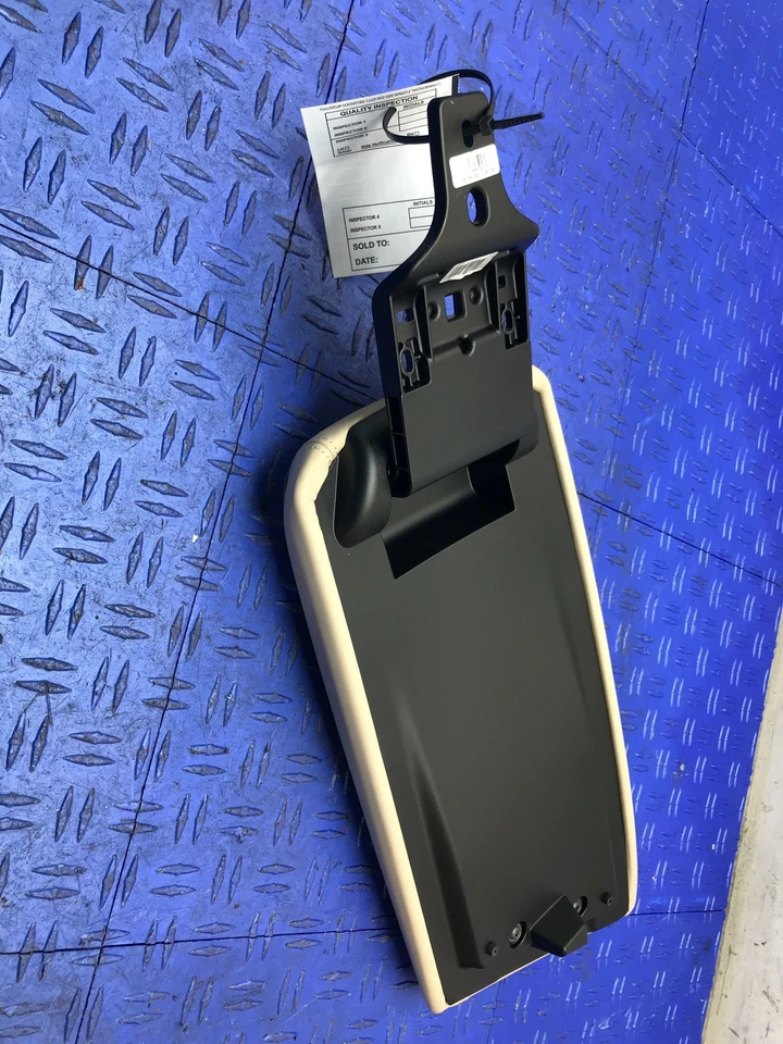 ALFA ROMEO GIULIA 2017-2019 consola central reposabrazos tapa de almacenamiento beige OEM Foto 4 de 4