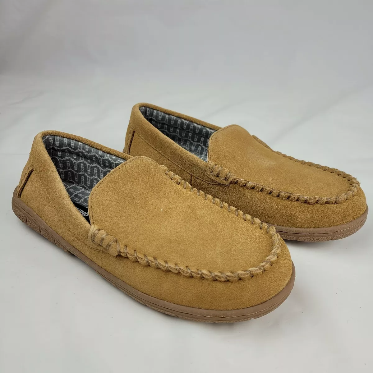 Lands end mens moccasin cheap slippers