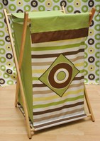 Bacati Mod Dots And Stripes Laundry Hamper Bacati Mod Dots And Stripes Laundry Hamper