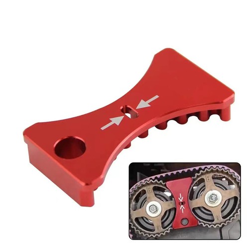 Cam Gear Lock Timing Belt Installation Tool for Honda Acura B Series Engine Red - Picture 10 of 11