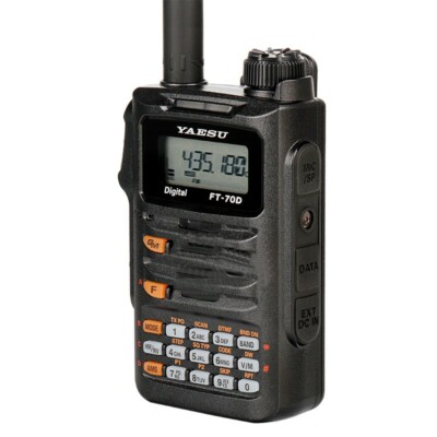 FT-70DR DualBand Digital and Analog Handheld Transceiver - C4FM