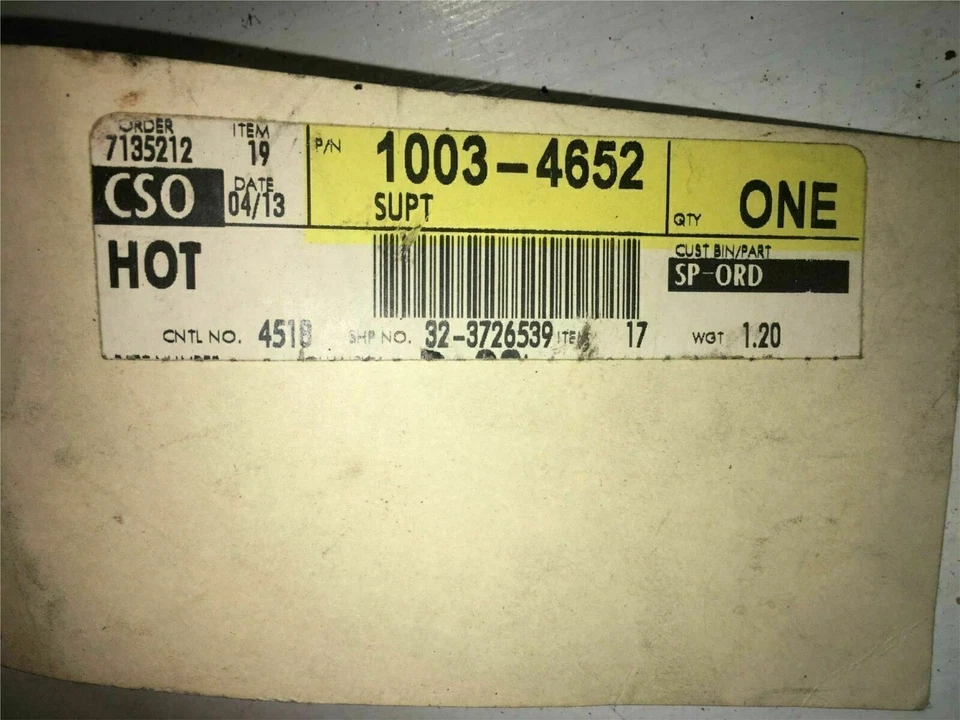 Pontiac Grand Am 1987 como nuevo - soporte de llenado de parachoques delantero #10034652 C34 Foto 2 de 3