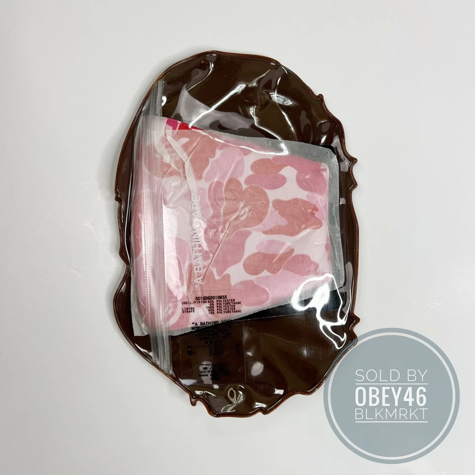 BAPE A Bathing Ape ABC Pink Camo Mask  FW23 - Image 3 of 4