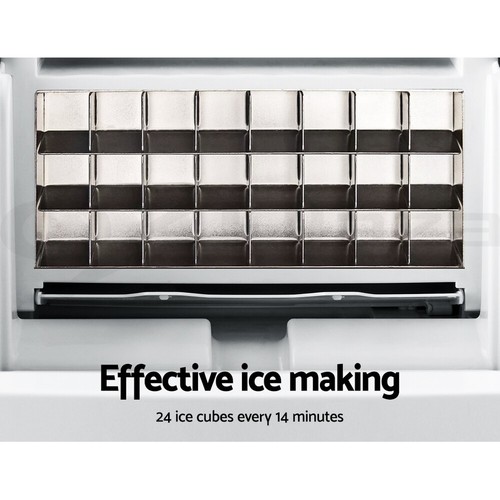 Devanti Ice Maker Machine Commercial Portable Ice Cube Tray Countertop 3.2L - Picture 3 of 11
