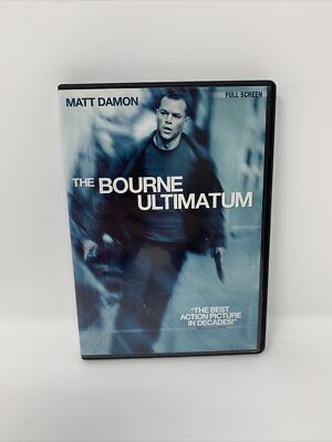 The Bourne Ultimatum (DVD, 2007, Full Screen)