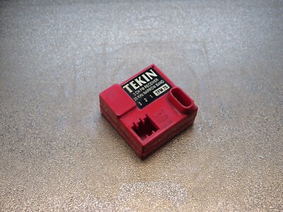 vintage tekin rc 3ch receiver , red case , this is the case only . rc race parts