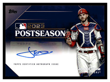 Jonah Heim /50 - 2024 Topps Postseason Performance Autographs #PPAJH