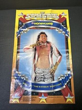 1989 WWF Wrestling BRUTUS THE BARBER BEEFCAKE Honeycomb Cereal Poster WWE