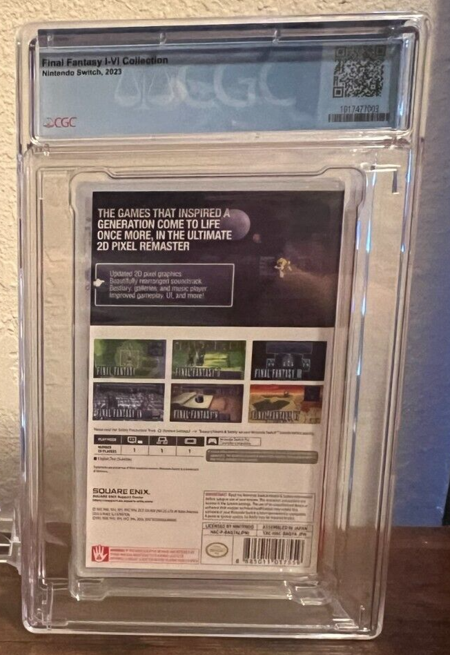 【未開封】Final Fantasy Collection - Switch Final Fantasy I-VI Collection Pixel Remaster -Nintendo