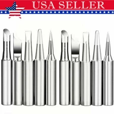 10Pcs Solder Screwdriver Iron Tip 900M-T for Hakko Soldering Station Tool Set