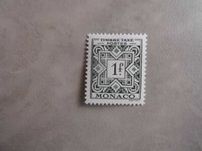 Briefmarke Monaco ca. 1971  : Timbre Taxe, postfrisch