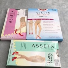 Assets By Sara Blakely 3 pairs of different bottom Shapers Size XXL New