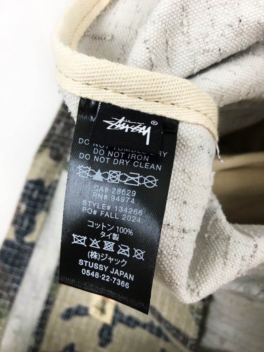 Stussy Needle Punch Faded Camouflage XL Tote Bag | eBay Stussy Needle Punch Faded Camouflage XL Tote Bag | eBay
