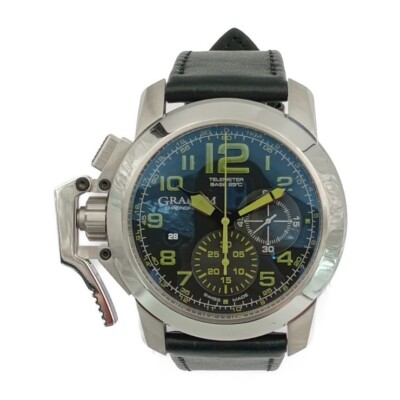 GRAHAM Uhr Chronofighter Oversize 2CCAS.G01A Automatikaufzug Boden Skelett