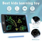 8.5"/ 10"/ 12" LCD Drawing Board Writing Tablet Colorful Handwriting Pad Kids Au