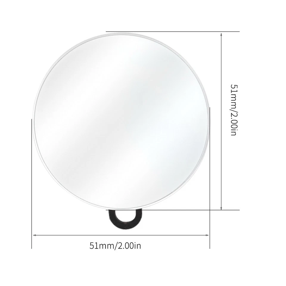 Espejos retrovisores laterales ajustables convexos para Ducati Scrambler 1100 400 Sixty2 800 Foto 2 de 4