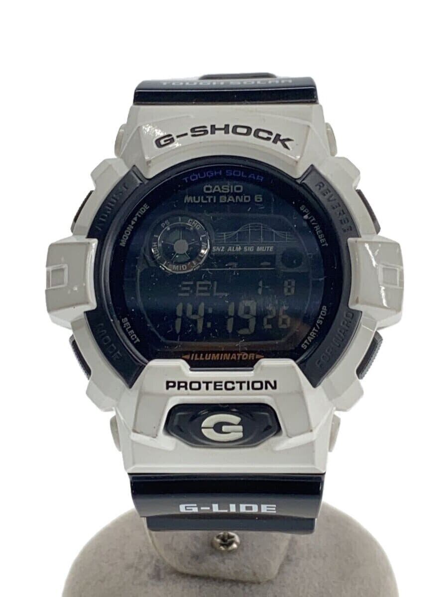 CASIO G-SHOCK GWX-8900B-7JF Black/White Resin Tough Solar CASIO G-SHOCK GWX-8900B-7JF Black/White Resin Tough Solar