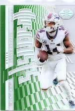 2022 Panini Illusions - Illusionists Stefon Diggs #I-4 Emerald