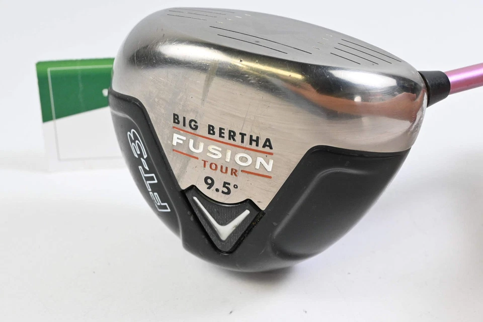 Callaway Big Bertha FT-3 Fusion Tour Driver / 9.5 Degree / X-Flex Aldila NV Pink - Image 2 of 4