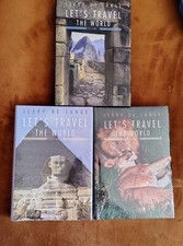 De Lange LET'S TRAVEL THE WORLD VOL 1 2 3 I II III hb/dj 2025 w/Index SEALED! 