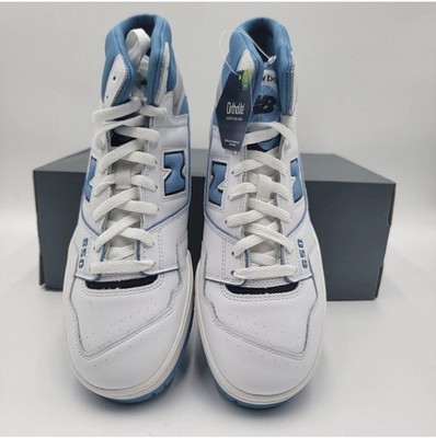 New Balance Men's 650 White Heritage Blue BB650RCK White/Blue