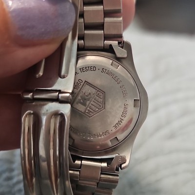 TAG Heuer 2000 Women's Quartz Swiss Made Date 200m Silver Dial