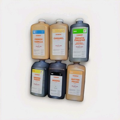Any 4 Dunkin Swirl Bundle + 1 Free Sugar Cane CARAMEL FRENCH BUTTER PECAN MOCHA
