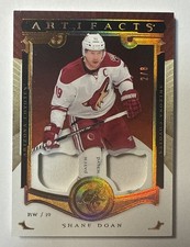 2015-16 Upper Deck Artifacts Stars Gold /8 Shane Doan Game Used Patch #117