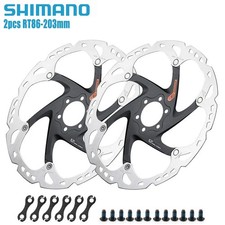 2PCS - Shimano XT Ice-Tech SM-RT86 6 Bolts Disc Brake Rotors 203mm