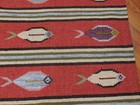 MODERND  ANATOLIA FLATWAVE KILIM GEOMATRIC FISH DESIGND 3x5 TURKISH RUG — photo 5