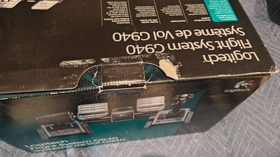 Pédales Volet Logitech Flight System G940 - Pour Simulateur De Vol - Occasion