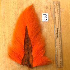 Large ORANGE Bucktails -- Handpicked -- Clean...