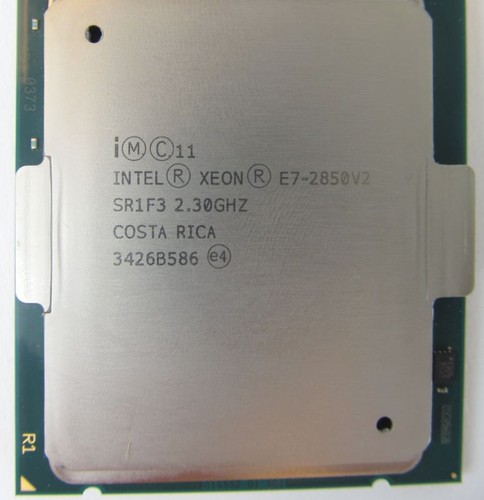 Intel Xeon SR1F3 12 Core 2.3GHz E7-2850V2 Processor CPU zj - Picture 2 of 3
