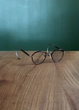 Algha (Savile Row) Glasses | Rare Vintage Frames, Beaufort Panto Wire Spectacle