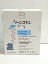 Aveeno Baby Eczema Therapy Soothing Bath Treatment for Relief of Dry, Itchy