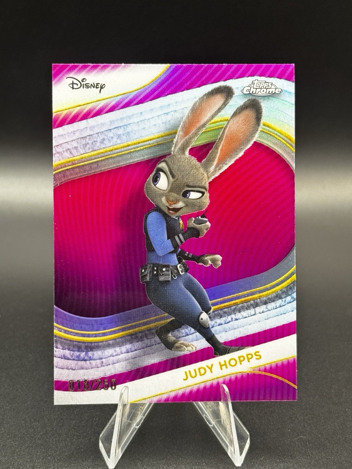Judy Hopps 2025 Topps Chrome Disney #168 Base Price Guide - Sports