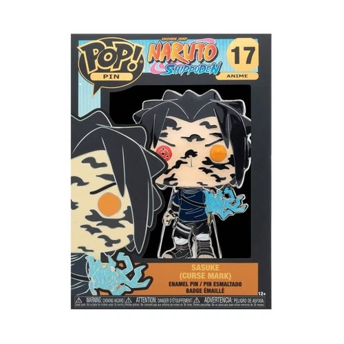 Funko Pop! Pins: Naruto Shippuden - Sasuke (Curse Mark) #17