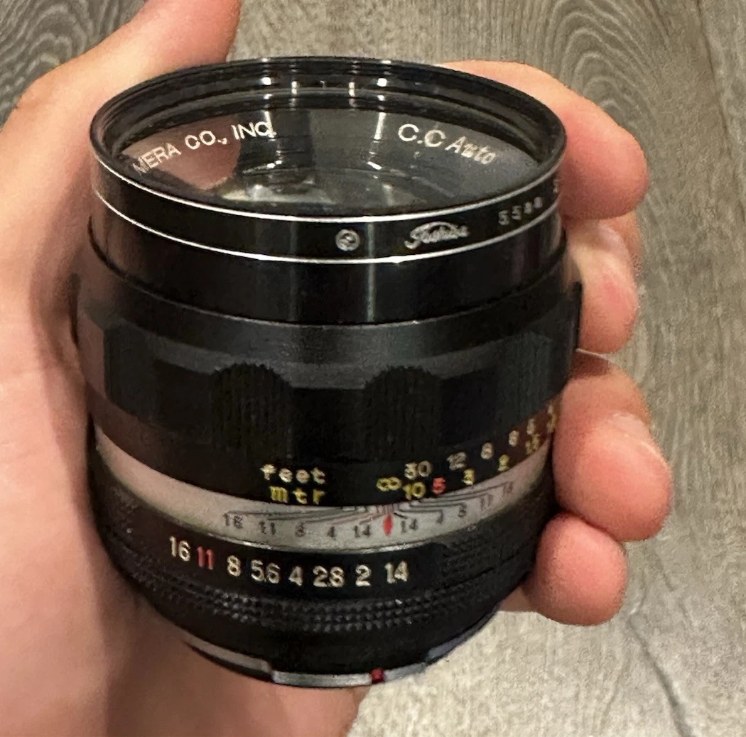 Petri 55mm Focal Camera Lenses for sale - eBay
