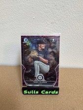 2023 Bowman Draft -Chrome Teddy McGraw #BDC-73 Fuchsia Lunar Refractor /199 (RC)