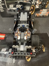 LEGO TECHNIC: Getaway Pullback Racer (42046) Complete set Pre-Owned Damaged box