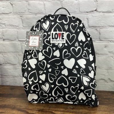 Brighton Limited Edition Hearts A Flutter Endless Love Backpack Retail:$150 NWT