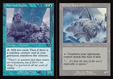 1x (458) Grizzled Angler // Grisly Anglerfish - RETRO FRAME MTG Innistrad Remast