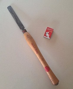 Robert Sorby HSS 1 7/8" Round Nose Scraper Wood Turning Chisel Tool 