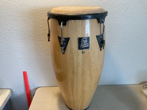 LP Aspire Wood Conga Drum Chrome Hardware 10 in. Quinto Natural BRAND