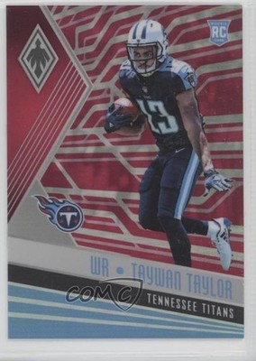 2017 Panini Phoenix Rookies Pink 17/199 Taywan Taylor #139 Rookie RC 7gk