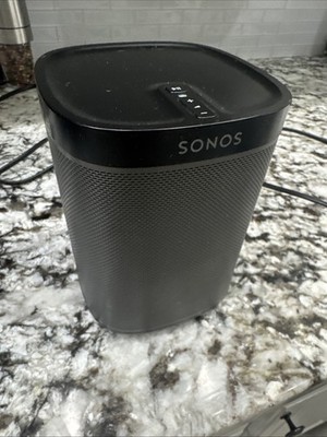 Sonos Play:1 Wireless Speaker - Black - Tested - Comes With Power Cord