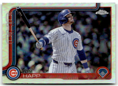 2025 Topps Chrome MLB No. 144 Ian Happ Refractor