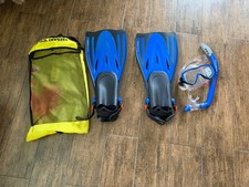 U.S. Divers Caspian Snorkeling Fins ML/XL 9-13 US size w/Mask  Snorkle
